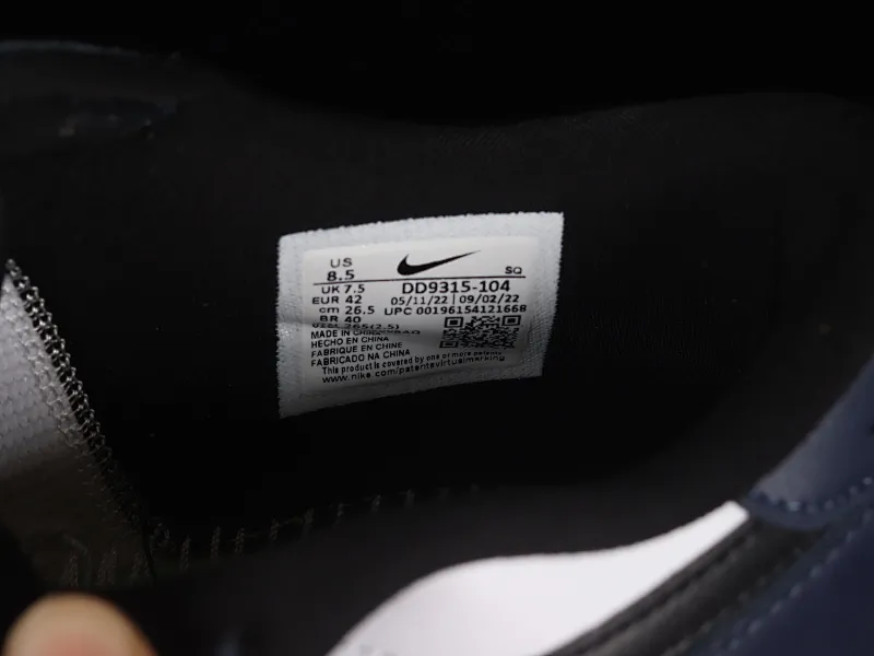 All categories Air Jordan Jordan series basketball shoes Air Jordan 1 Low Z version Air Jordan 1 Low Golf "Midnight Navy" AJ1 Joe 1 new golf version midnight blue DD9315-104